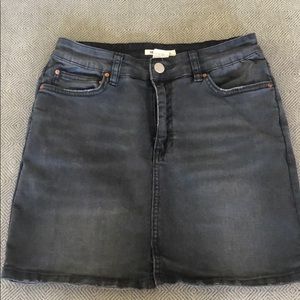 BILLABONG BLACK Jeans DENIM MINI SKIRT SZ 26